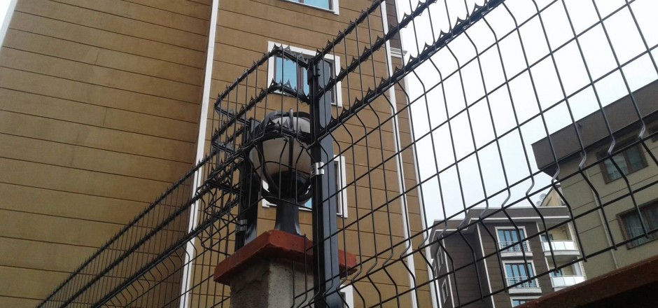 dekoratif panel çit